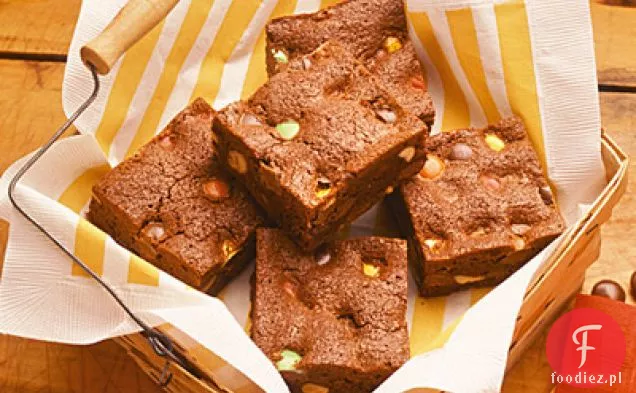 Candy & Peanut Brownies