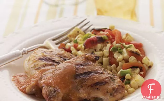 Udka z kurczaka w sosie Chipotle-brzoskwiniowym