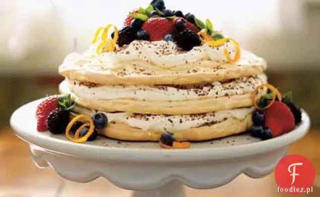 Grand Marnier Bezowy Tort