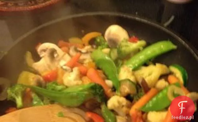 Krewetki Stir Fry