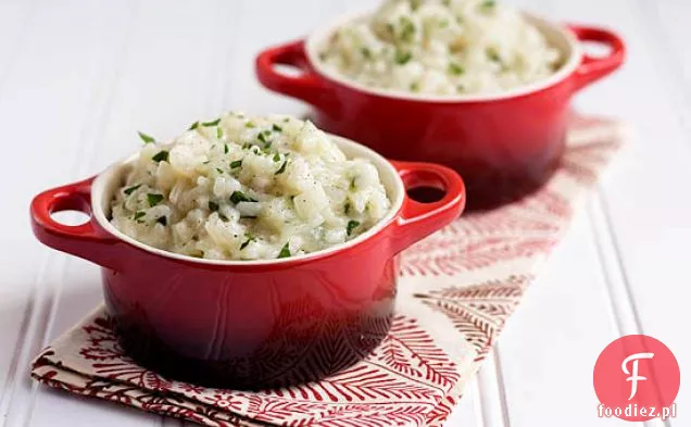Risotto Z Pieczonym Czosnkiem