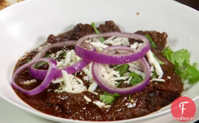 Pikantny i słodki Gulasz wieprzowy z Ancho Chiles