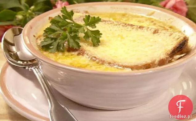 Francuska Zupa Cebulowa