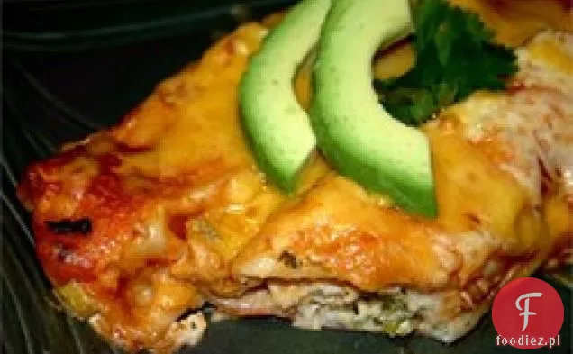 Pikantny Halibut Enchiladas