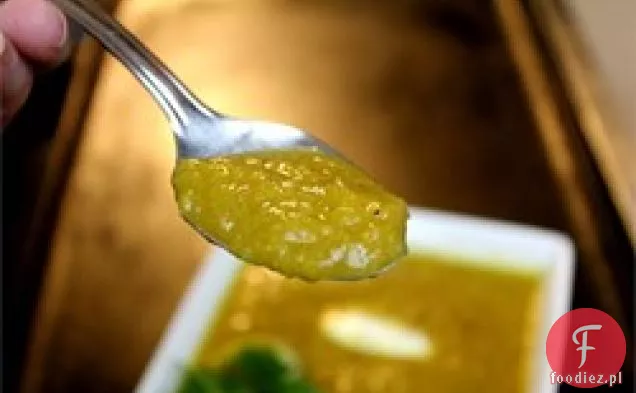 Curry zupa jabłkowo-porowa