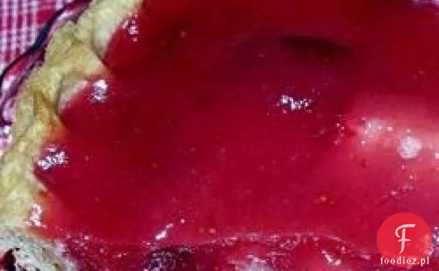 Świeże ciasto truskawkowe z polewą Likierową pomarańczową