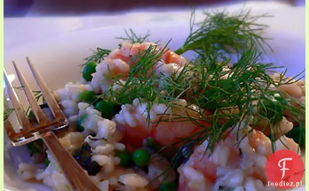 Wiosenne Risotto Z Krewetkami