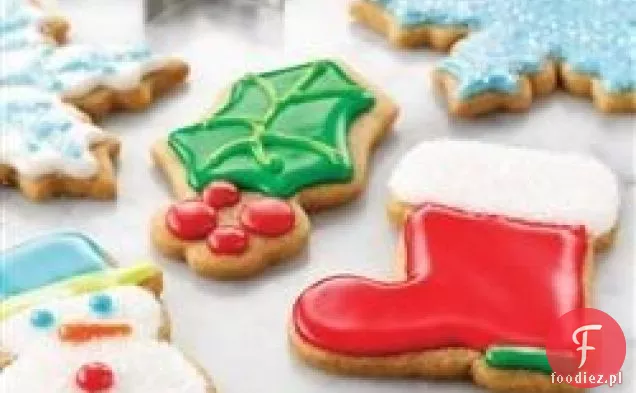 Przyprawione Świąteczne Ciasteczka Cukrowe