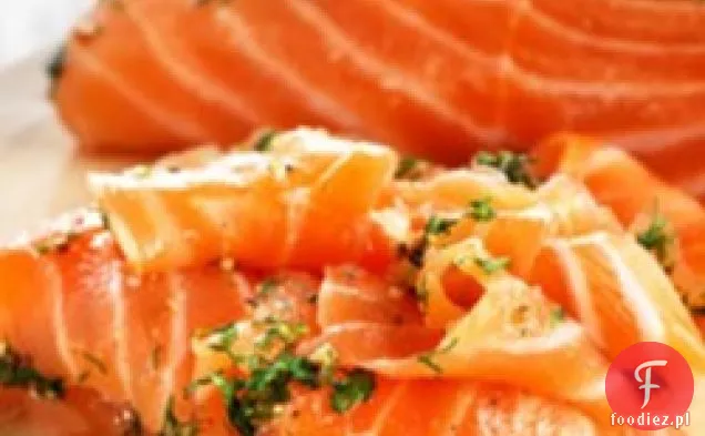 Gravlax z sosem musztardowym