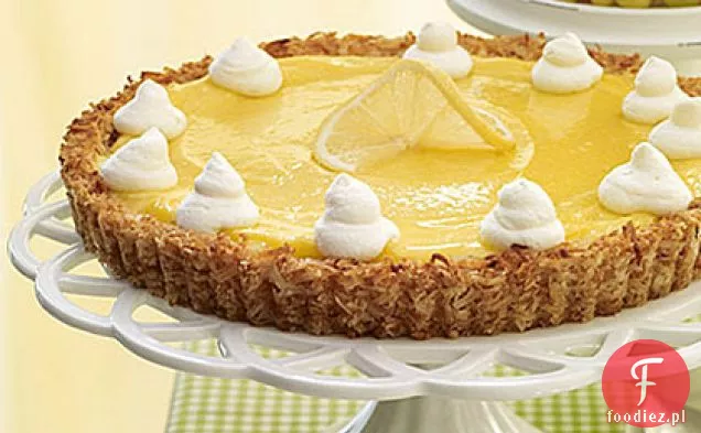 Tarta cytrynowa ze skórką kokosową