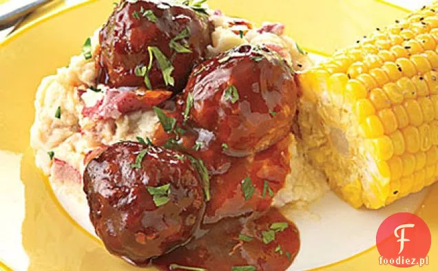 Pulpety z indyka z grilla Slow-Cooker