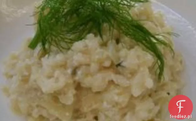 Risotto Z Koprem Włoskim I Ricottą