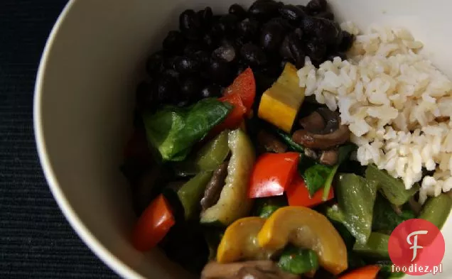 Bean & Veggie Rice Bowl