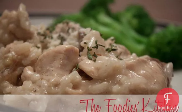 Risotto Z Kurczakiem I Grzybami