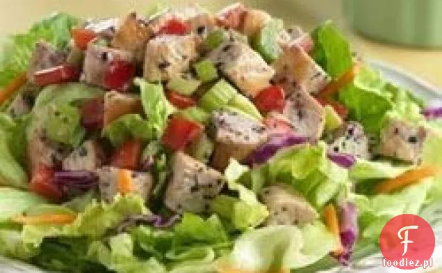 Cytrynowa Jagodowa Sałatka Z Kurczakiem