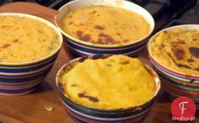Estragon-krem kurczak i Polenta Pot placki