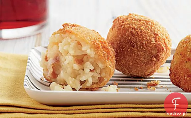 Arancini nadziewane Prosciutto i Provolone