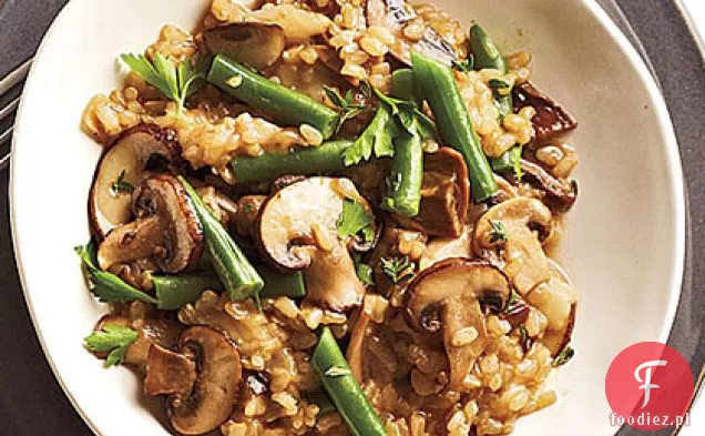 Risotto Z Grzybowo-Brązowym Ryżem