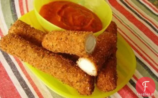 Domowe Paluszki Mozzarella