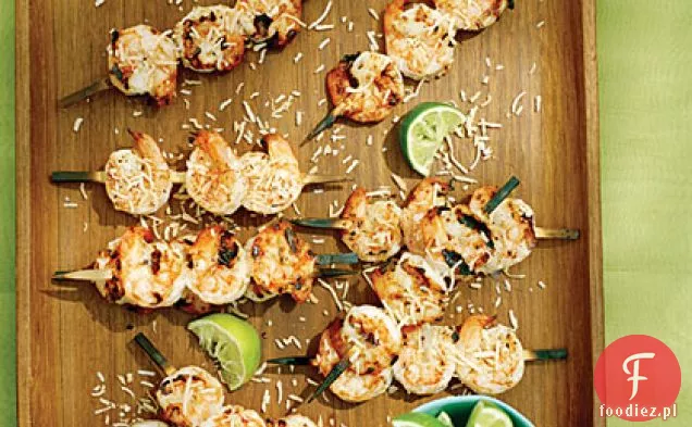Szaszłyki Z Krewetek Coconut Lime