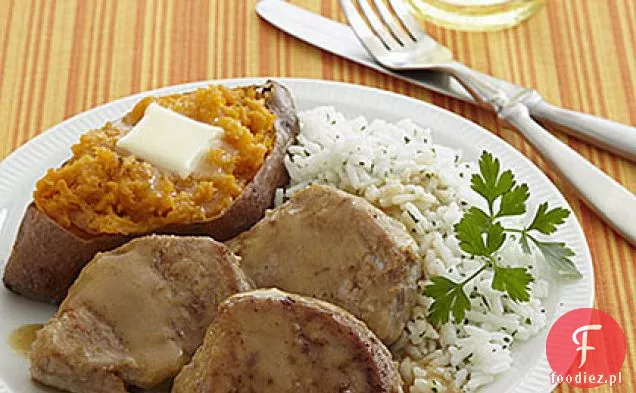 Medaliony Wieprzowe Duszone Na Cydrze