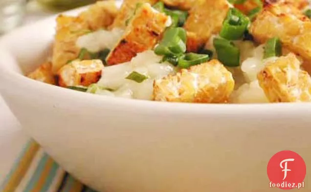 Cytrynowe Risotto z Tempeh