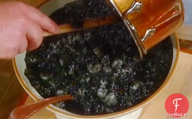 Czarne Risotto z Mątwami: Risotto Nero con Seppie