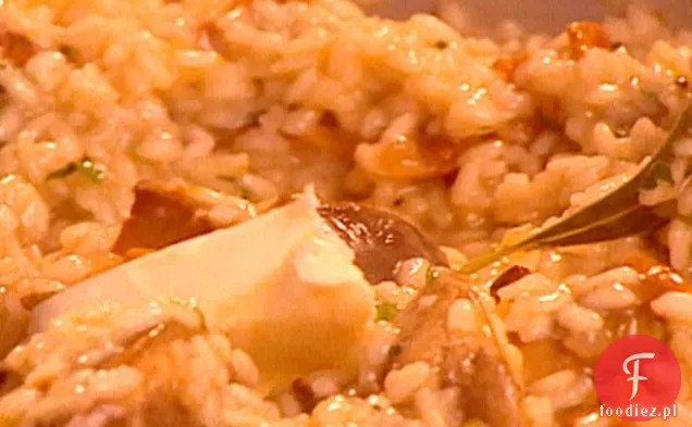 Risotto z borowikami i kurkami