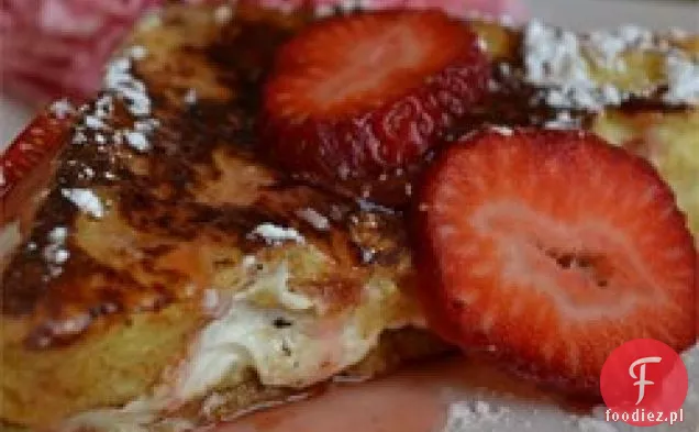 Sernik Truskawkowy Tost Francuski