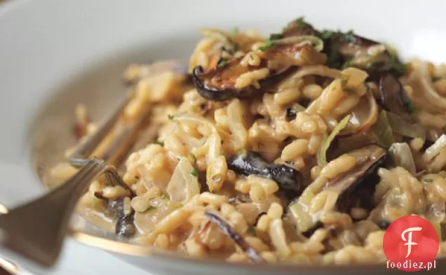 Risotto Z Porami, Grzybami Shiitake I Truflami
