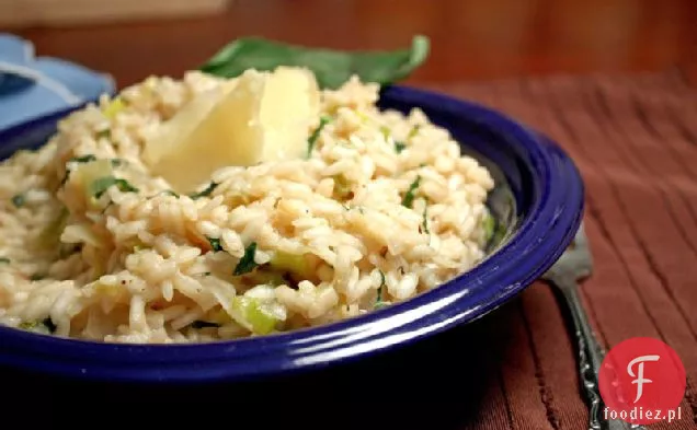 Risotto Z Cebulą, Porem I Parmem