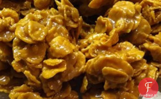 Grama ' s Corn Flake Peanut Butter Cookies