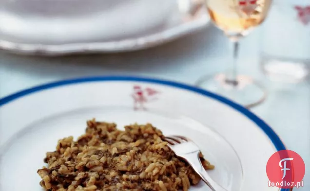 Risotto z małymi zieleniami