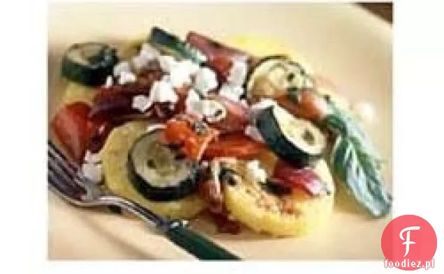 Kurczak marokański z polentą