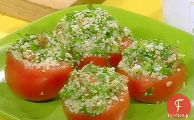 Pomidory nadziewane sałatką Tabbouleh
