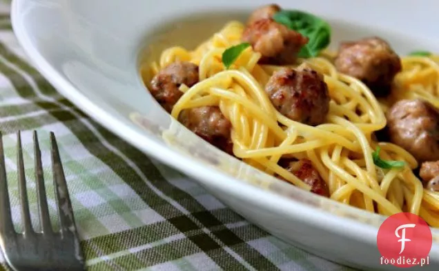 Kiełbasa Prosta Carbonara