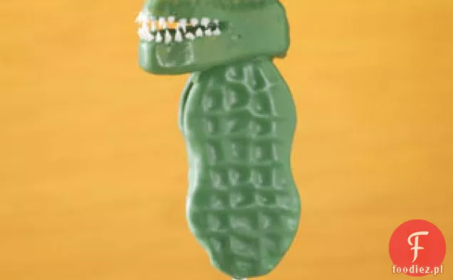 Aligator Cookie Pops