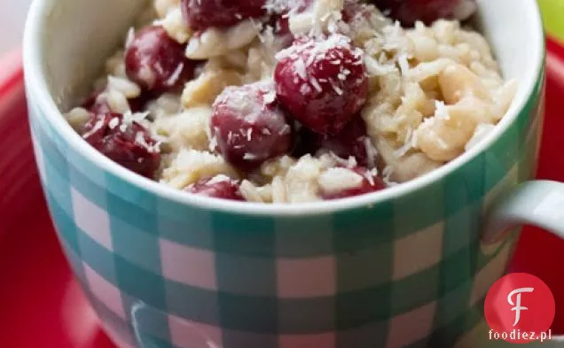 Risotto Śniadaniowe Waniliowo-Wiśniowe Kokosowe