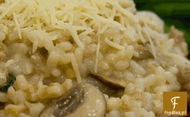 Risotto Z Pieczarkami Z Indyka