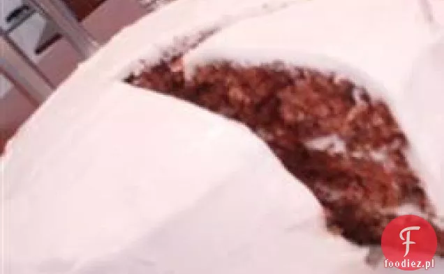Ciasto marchewkowe 3 warstwowe z lukrem cytrynowym