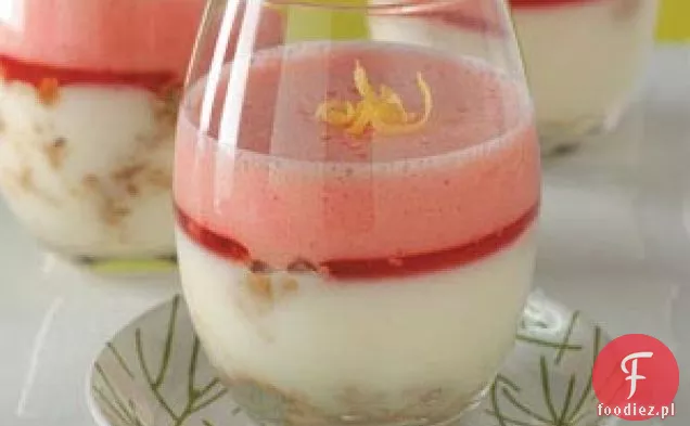 Sernik Lemoniadowy Parfaits