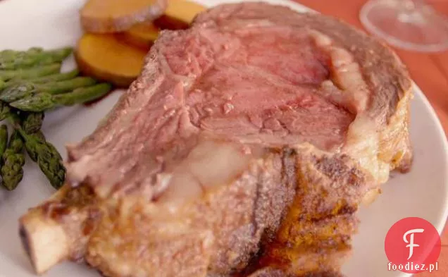 Niezawodne żeberka stojące pieczone z sosem z patelni