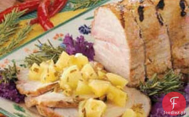 Grillowana Pieczeń Wieprzowa Z Rozmarynem