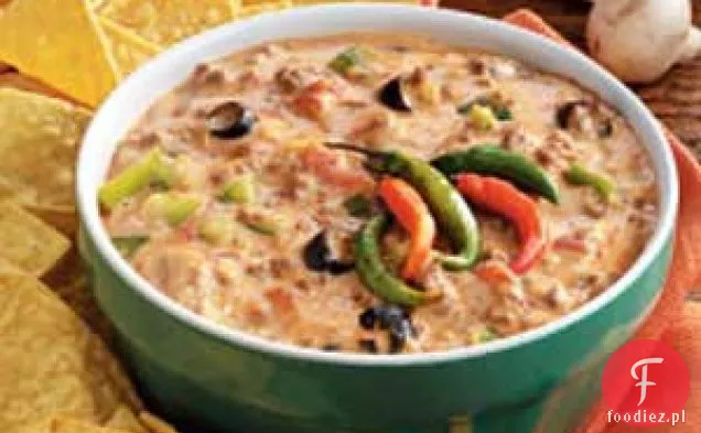 Cheesy Beef Taco Dip