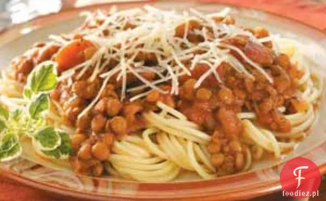 Obfite Spaghetti Z Soczewicy