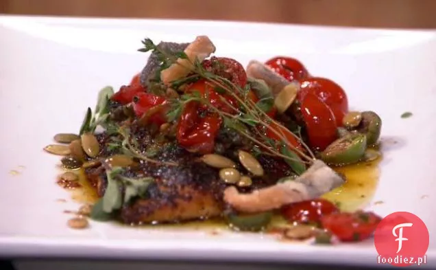 Czerwone Chile Przetarte Grillowane Arctic Char