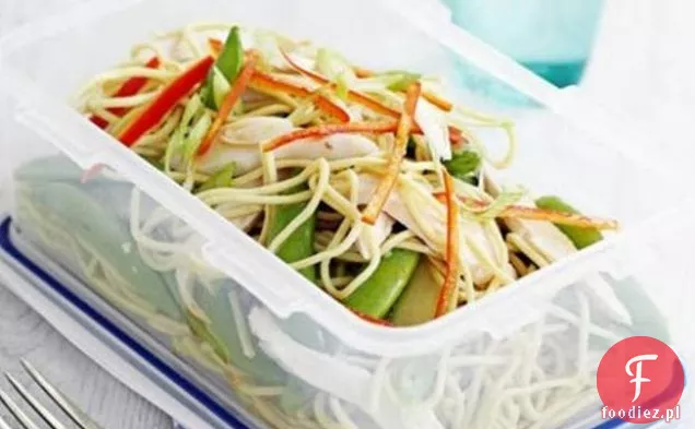 Asian Cucumber & Chicken Noodles