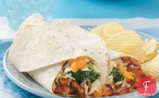 Pomarańczowe Zawijasy Z Kurczaka