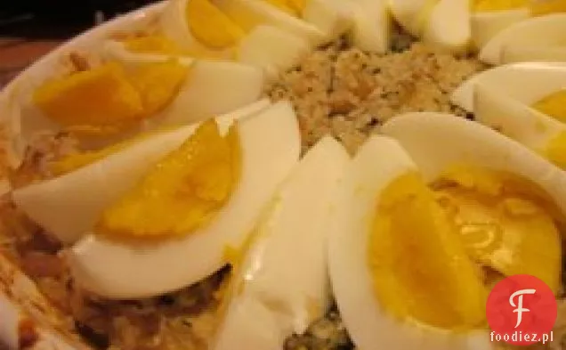 Zapiekanka z tuńczykiem i ryżem Curry