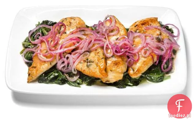 Czteroetapowy Kurczak Cytrynowo-Cebulowy